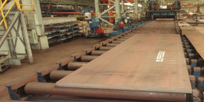 Placa-fábrica de acero de acero estructural de la construcción naval laminada en caliente material de LR AH36
