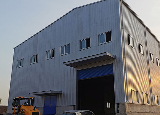 Edificio ligero de la estructura de acero de la construcción del acero de Warehouse de la estructura de acero