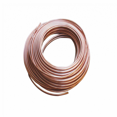 Bobina aislada C10200 del tubo del tubo del cobre de la CA de la crepe de la refrigeración para los aires acondicionados