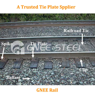 Pilas de acero de base para el sistema de fijación ferroviaria
