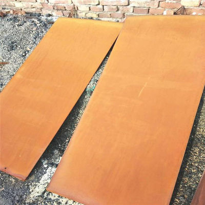Hojas de acero laminadas en caliente del material de construcción AiSi Corten