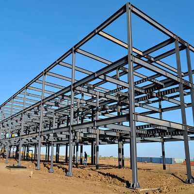 El marco porta ligero industrial 60m/S prefabricó la vertiente del edificio de la estructura de acero