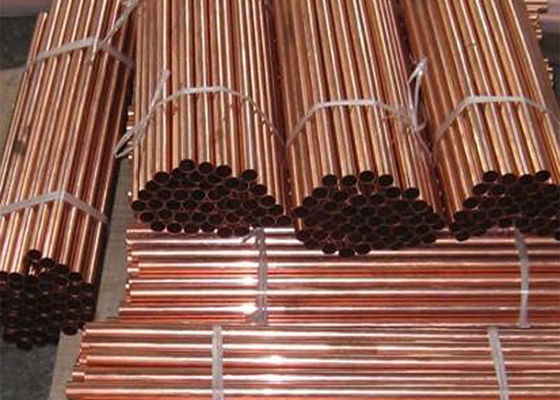 tubo 1.25m m de cobre C10100 C10200 C11000 99,9% del tubo de 1.2m m puro