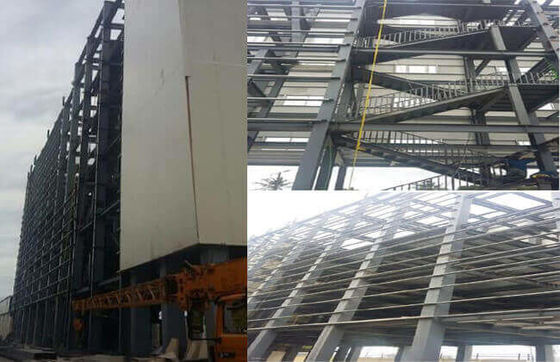 Hangar prefabricado de acero ligero de los edificios del garaje del metal del SGS