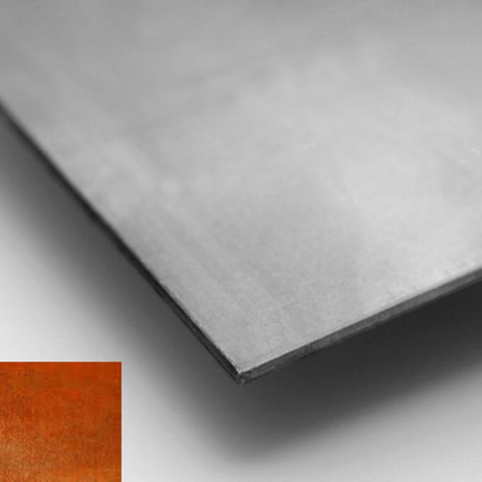 Placa de acero de AISI ASTM A588 Corten A/hoja SPA-H Q235NH S355JR que resiste al precio del metal de la placa de acero para la decoración