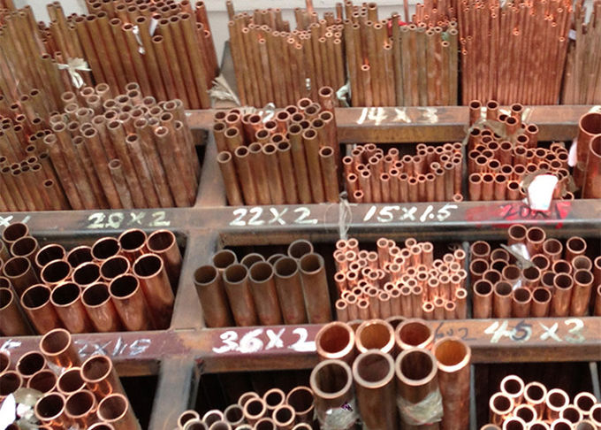 Tubo de cobre al por mayor de la fábrica ASTM B280 para el precio suave del tubo del tubo del cobre del genio de la refrigeración por el kilogramo