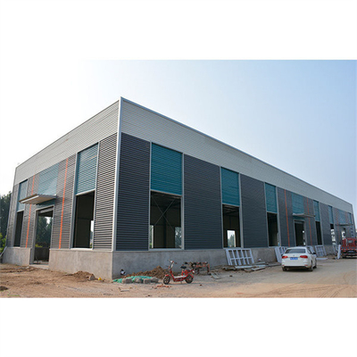 El edificio de la estructura de acero de la construcción prefabricó Warehouse prefabricado