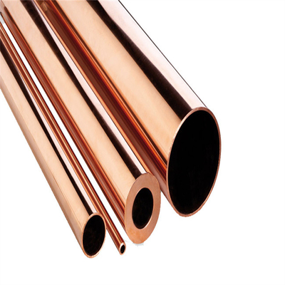 Tubos de cobre puros de C23000 C2700 C2800 para el transporte del agua y del gas del intercambio de calor