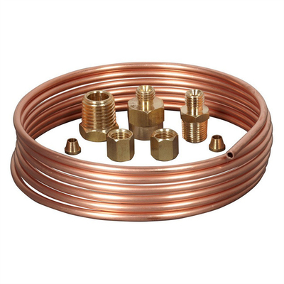 Tubo redondo de cobre amarillo del cobre de la CA de la precisión de la protección del medio ambiente del tubo H62