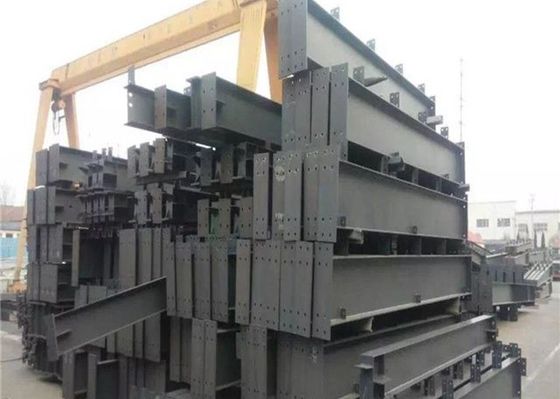 Haz ASTM A572 Q345 del hierro H de la fuerza de la estructura de la construcción de edificios alto