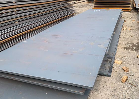 Los ABS califican una hoja de acero 10m m gruesa, Marine Grade Stainless Steel Plate AH32 AH36