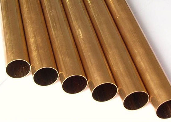 Tubo del tubo del cobre de C10100 C11000, tubo de cobre del grado médico 15m m