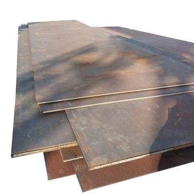 placa de acero laminada en caliente de la longitud S355jowp Corten del 12m como material de construcción