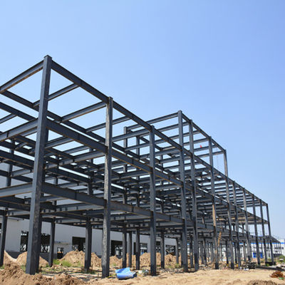 Construcción ligera de Warehouse del marco de acero de la correa del Sgs