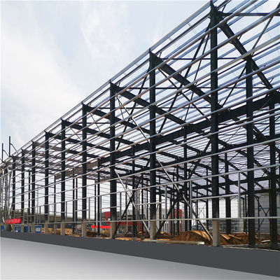 Metal prefabricado moderno Q235 Warehouse del diseño, pared Warehouse de acero prefabricado del EPS