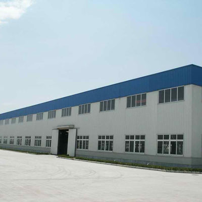 Edificio ligero de la estructura de acero de Warehouse del marco porta de Q345B, duradero