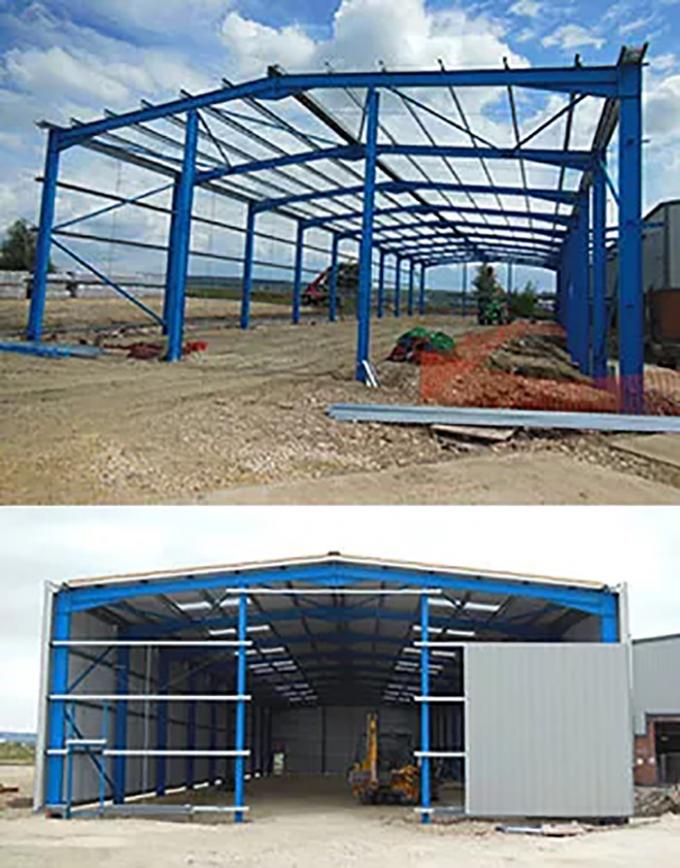 Proyecto de edificio prefabricado de la estructura de acero del marco de acero que ayuda a moldeados Mainline para superar un problema crítico del almacenamiento