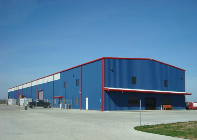 Material de construcción ligero de Warehouse Peb del hangar de los aviones del taller de la estructura de acero de la casa de acero prefabricada barata prefabricada