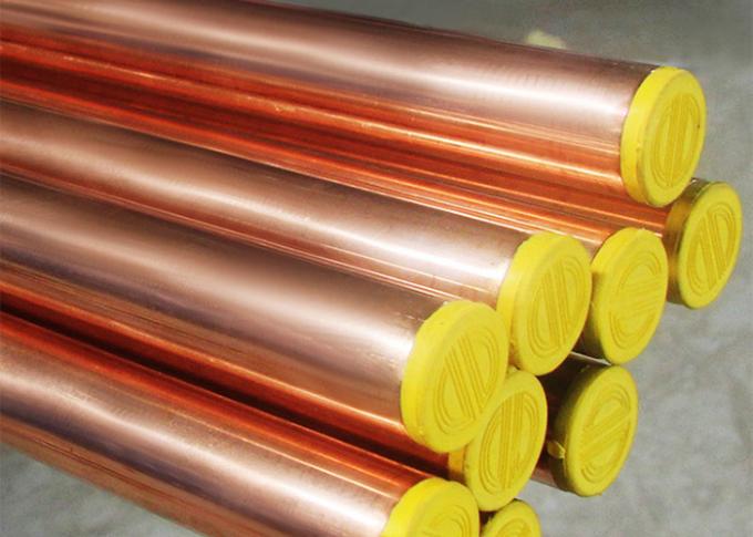Los tubos/instalan tubos del níquel del cobre del condensador 70/30 el tubo del cobre de ASTM C12000, tubo de cobre